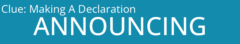 Making A Declaration