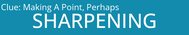 Making A Point, Perhaps