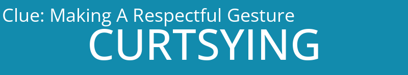 Making A Respectful Gesture