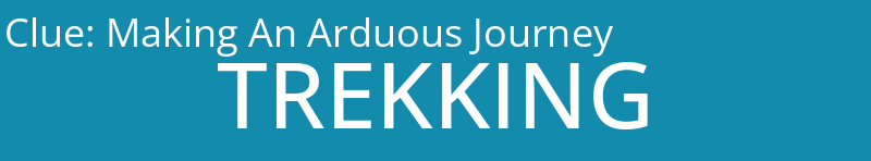 Making An Arduous Journey