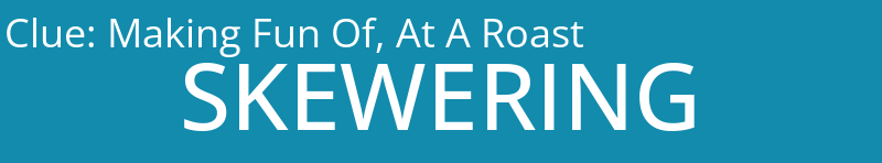 Making Fun Of, At A Roast