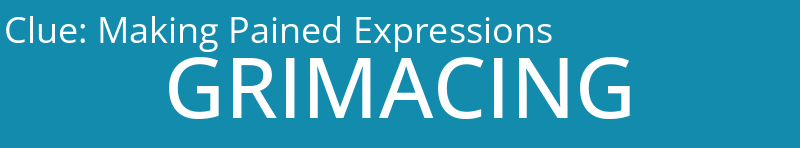 Making Pained Expressions