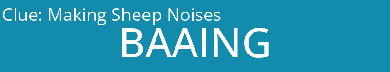 Making Sheep Noises