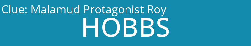 Malamud Protagonist Roy