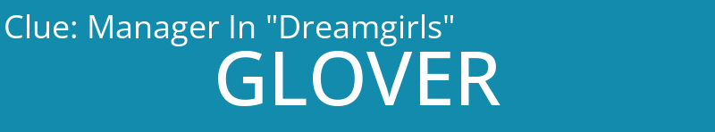 Manager In "Dreamgirls"