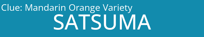 Mandarin Orange Variety