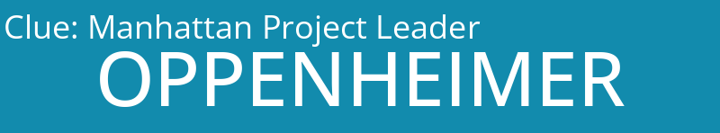 Manhattan Project Leader