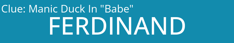 Manic Duck In "Babe"