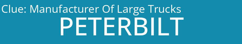 Manufacturer Of Large Trucks