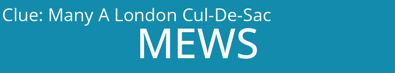 Many A London Cul-De-Sac