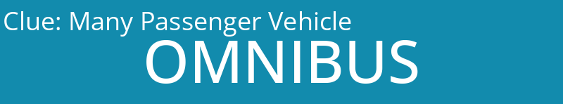 Many Passenger Vehicle