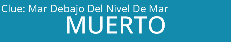 Mar Debajo Del Nivel De Mar