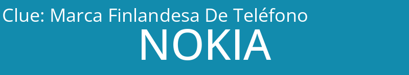 Marca Finlandesa De Teléfono
