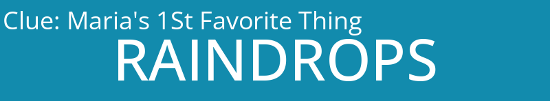 Maria's 1St Favorite Thing