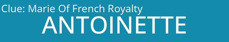 Marie Of French Royalty