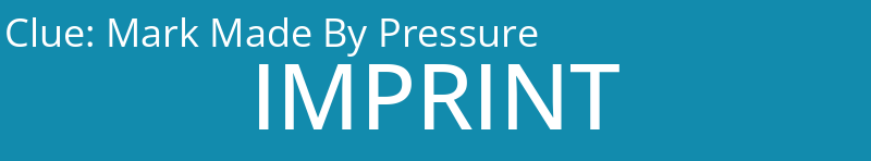 Mark Made By Pressure