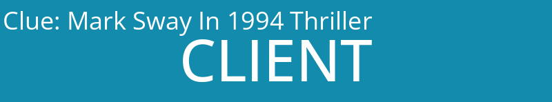 Mark Sway In 1994 Thriller