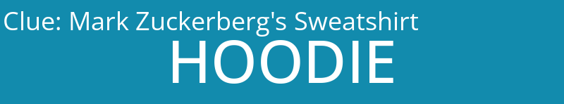 Mark Zuckerberg's Sweatshirt