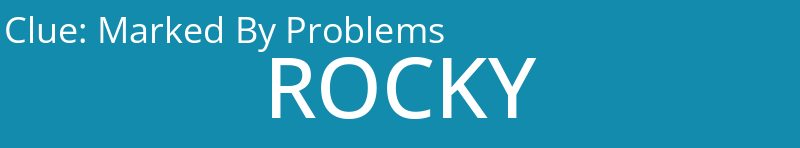 Marked By Problems