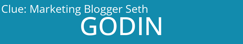 Marketing Blogger Seth