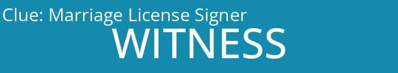 Marriage License Signer