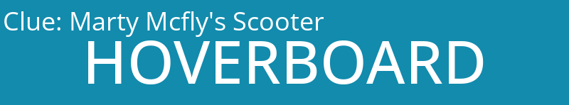 Marty Mcfly's Scooter