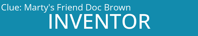 Marty's Friend Doc Brown