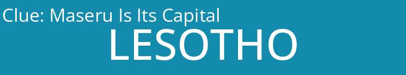 Maseru Is Its Capital