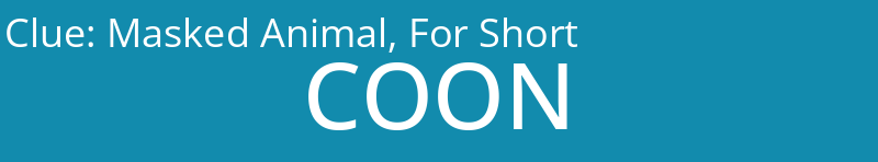 Masked Animal, For Short