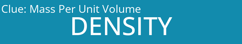 Mass Per Unit Volume