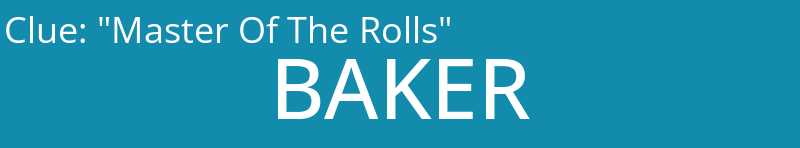 "Master Of The Rolls"