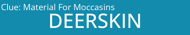 Material For Moccasins