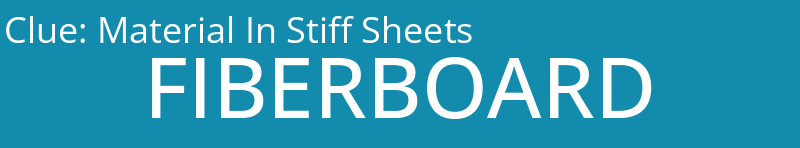 Material In Stiff Sheets