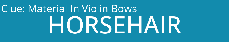 Material In Violin Bows