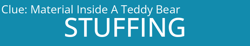 Material Inside A Teddy Bear