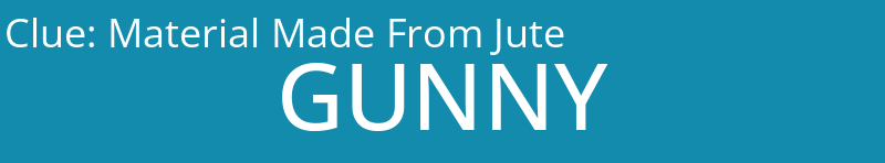 Material Made From Jute