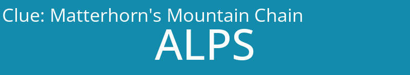 Matterhorn's Mountain Chain