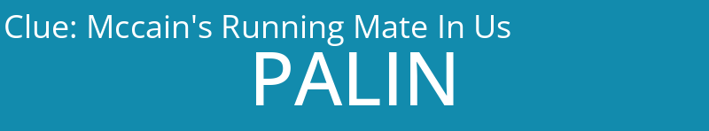 Mccain's Running Mate In Us