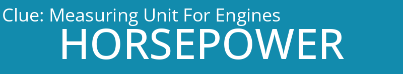 Measuring Unit For Engines