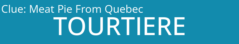Meat Pie From Quebec