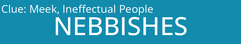 Meek, Ineffectual People