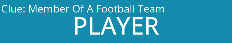 Member Of A Football Team