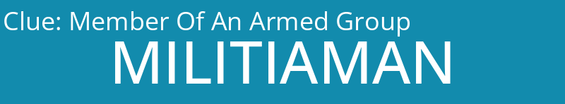 Member Of An Armed Group