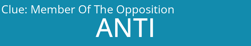 Member Of The Opposition