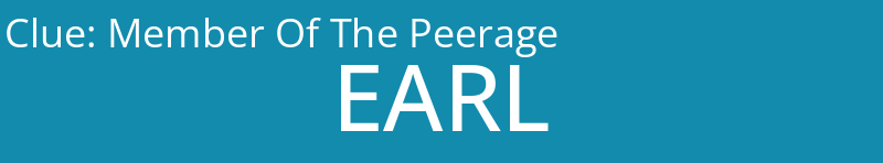 Member Of The Peerage