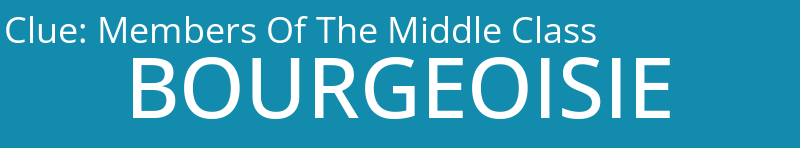 Members Of The Middle Class