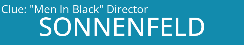 "Men In Black" Director