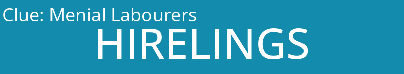 Menial Labourers