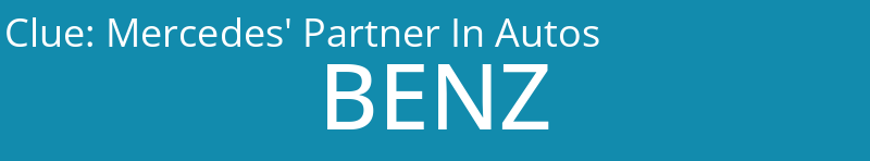 Mercedes' Partner In Autos