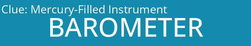 Mercury-Filled Instrument